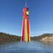 In the Breeze 5144 - Tropical Flowers 40 Inch Windsock - Outdoor Hibiscus Decoration